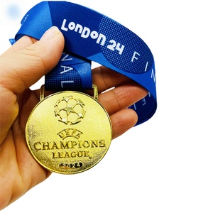 Médaille du vainqueur du match de football de la finale de la Ligue des champions 2024, fabriquée sur mesure par une usine avec 20 ans d'expérience, UEFA - Product Image 5