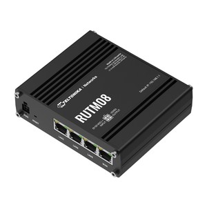 Industrial <b>Router</b> Teltonika RUTM08, 4x GbE - Product Image 1
