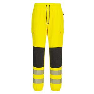 PORTWEST - KX346YBRL KX3 Alta visibilidad Flexi Clase 2 Jogger pantalón amarillo/negro-EAN 5036108374526 ROPA DE TRABAJO DE LA HI-VIS - Product Image 1