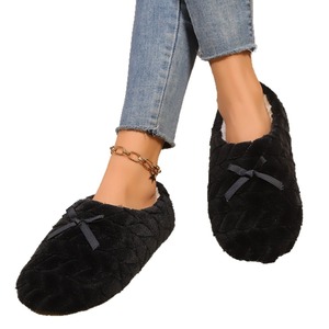 Pantuflas de Invierno para Mujer, Suaves y Cálidas, de Algodón, con Forro de Peluche, Antideslizantes, con Suela de EVA Acolchada, Diseño de Deslizamiento para el Dormitorio - Product Image 5