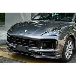 Runde สำหรับ Porsche Cayenne 2011-2014ใหม่กันชนหน้าเทอร์โบกันชนหน้าชุดด้านข้างไฟท้าย