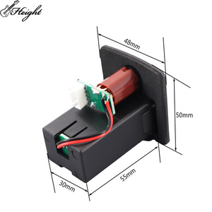 Nhà Máy Bán buôn EQ Pickup 3-band tone điều chỉnh, LCD Điều chỉnh Pickup nhạc cụ phụ kiện guitar phụ kiện - Product Image 5