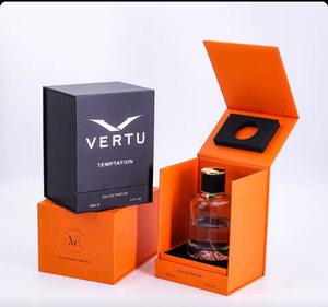 Specchio di lusso Parfum <span class=keywords><strong>Lataffa</strong></span> scatola da imballaggio in cartone nero rigido per personalizzare confezione bottiglia di profumo con scatola - Product Image 3
