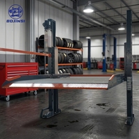 Élévateur de stationnement double couche à 2 poteaux, gain de place, mécanique, pour usage résidentiel et commercial, directement de l'usine