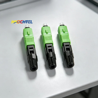 Conector de Fibra Óptica de Montaje Rápido SC APC para Solución de Red Óptica FTTH