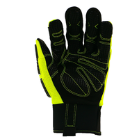 Gants de travail de protection pour l'industrie pétrolière et gazière, résistance TPR au dos, anti-huile, gants de sécurité pour le forage et l'entretien