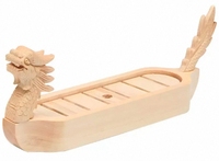Plateau à sushi personnalisé avec logo de dragon japonais, plateau à sushi Dvestn, bateau à sushi