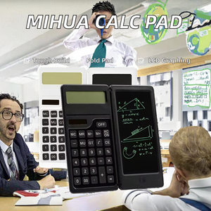 Tableros LCD gráficos de diseño duradero Calculadora científica Bloc de notas plegables para uso en oficina - Product Image 3