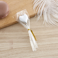 Bougies d'anniversaire et de fête en forme de cœur colorées pour Pâques, le Nouvel An, la décoration de la maison et les bars