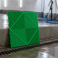 Rutschfeste, wasserdichte, umweltfreundliche, kratzfeste Kunststoff-PP-Bodenrostplatte im modernen Design für die Autowäsche und Innenbereiche
