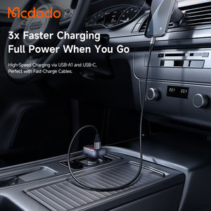 Chargeur de voiture Mcdodo 595 72W 2A1C avec émetteur FM, charge rapide PD3.0, musique sans fil/USB/TF, charge sécurisée pour une conduite intelligente - Product Image 3