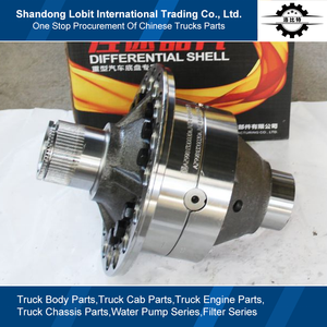 Sinotruk HOWO 덤프 트럭 예비 부품 AC16 리어 액슬 구동 장치 원래 인터휠 차동 하우징 어셈블리 AZ9981320020 - Product Image 3