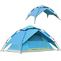 Produsen Tenda Berkemah Di Luar Ruangan Rendah MOQ Tenda Camping Outdoor Pengiriman Cepat Kustom Berkemah Tenda