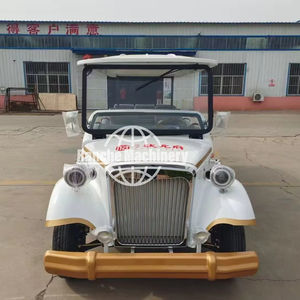 Coche clásico eléctrico de doble fila blanco puro, viaje, multiocasión, turismo personalizado, estilo Retro, coche clásico más vendido - Product Image 1
