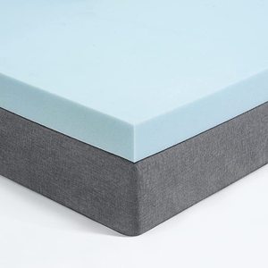 Pressure Relief Double Bed Gel Infused Cooling Memory Foam Mattress Topper for Back Pain