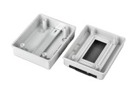 HOQELE-Boîtier à fibre optique ABS + PC étanche IP65, boîtier d'instrument électronique de jonction de distribution d'alimentation principale