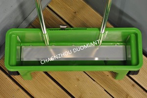 Spargitore di Semi da Giardino in Plastica di Alta Qualità da 12L con Manico in Alluminio, Ecologico e Durevole per Fertilizzanti - Product Image 3