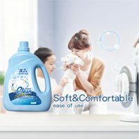 Détergent liquide pour vêtements Qi Miao, parfum naturel, format familial 5 kg, avec 5%-15% d'ingrédients fabriqués en Chine