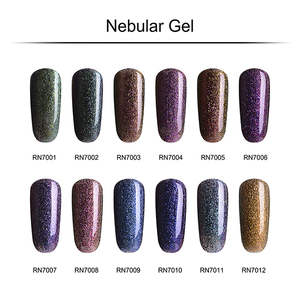 nuevo uv gel nail polish R S Nail muestras gratis Nebula gel Nebulosa gel - Product Image 6