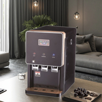 Système de purification d'eau électrique chaude et froide aux designs modernes, distributeur d'eau à osmose inverse avec filtre UV pour usage domestique