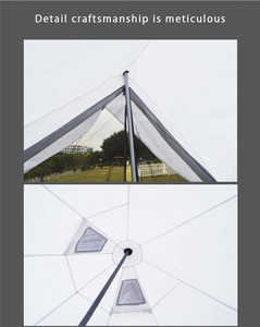 6-8 personnes <span class=keywords><strong>Camping</strong></span> en plein air grand espace confortable famille Ger famille voyage <span class=keywords><strong>Camping</strong></span> tente - Product Image 6