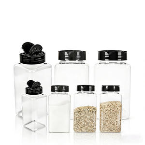 Botella de Plástico PET de Grado Alimenticio para Especias, Botella con Dosificador para Especias, Condimentos y Salsas, con Logotipo Personalizado - Product Image 1