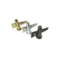 Goupilles de coffrage en aluminium, plaques perforées, accessoires pour panneaux K-Board de construction, goupilles fendues galvanisées, étais en acier M16