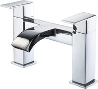 Deux poignées cascade salle de bain baignoire douche mitigeur noir mat bain douche robinets
