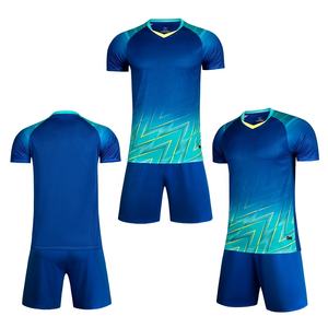 Luz azul sublimação Football Jersey Custom Club Soccer Uniformes Kit dos homens Premium Soccer Wear - Product Image 2