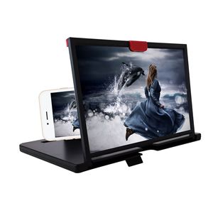 Loupe d'écran de téléphone portable 10-12 pouces avec support coulissant, loupe vidéo HD créative, support OEM personnalisable - Product Image 5