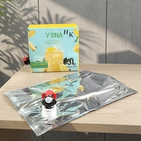 Sacs BIB Composites en Aluminium VMPET/PA/PE à Haute Barrière Aseptique avec Robinet Papillon pour Vin et Huile Alimentaire – En Stock, Vente en Gros