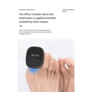 Lampe de traitement des ongles fongiques B52C, 1 pièce, portable, avec écran LCD, lampe UV d'assistance pour le vernis à ongles, lampe de nettoyage, pour les ongles des orteils et des mains - Product Image 3