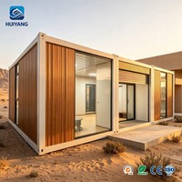 Maison conteneur modulaire de luxe extensible, petite maison préfabriquée pliable pour l'extérieur, portique en verre pliable en conteneur