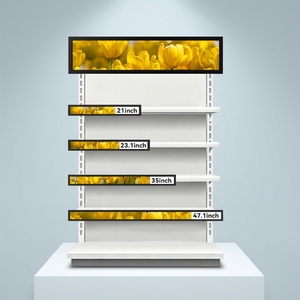 Pantalla Digital Inteligente para Borde de Estante, Pantalla Táctil LCD Tipo Barra, con CMS y OEM para Etiquetas de Precios y Anuncios en Comercios - Product Image 2