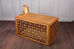 Meilleure cage à chien de style mid-century, cage à chien <span class=keywords><strong>en</strong></span> <span class=keywords><strong>bois</strong></span> décorative <span class=keywords><strong>avec</strong></span> fil métallique, table d'appoint, style de mobilier - Product Image 4