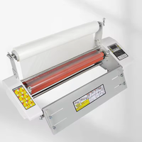 La taille A2 brillante et mate quatre rouleaux chauds laminent à froid la machine de stratification