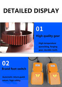 Machine à cintrer les barres d'espacement en aluminium et acier approuvée Chine Top Golden Fournisseur Fourni Prix de la machine à cintrer les tiges d'acier - Product Image 2
