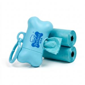 Bolsa para excrementos de mascotas con logotipo personalizado, fabricada en China, económica, confiable y de calidad, dispensador de bolsas para excrementos de perro. - Product Image 1