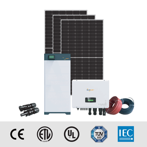 20kw 43.4kwh Solar Hybrid <b>System</b> Complete Solar Kit <b>Energy</b> <b>Storage</b> <b>System</b> PV 3Phase Battery IEC for Belgium Use - Product Image 4