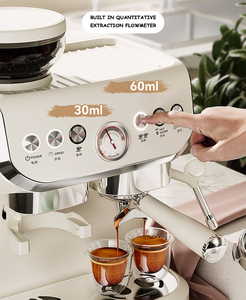 Cafetera Semiautomática de 15 Bares para Uso Doméstico, Cafetera 3 en 1, Cafetera Espresso - Product Image 4
