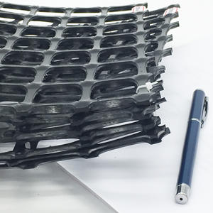 공장 저렴한 가격 플라스틱 재료 이축 지오그리드 <span class=keywords><strong>bx1100</strong></span> bx1200 텐사 지오그리드 가격 지오그리드 - Product Image 5