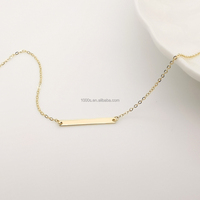 1000S nouveauté 14K or véritable personnalisé nom Bracelet bijoux à breloques pour femmes fille cadeau bijoux fins