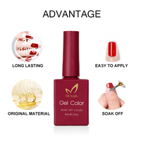 Vernis à ongles gel 15 ML 5000 couleurs Set de vernis gel de haute qualité Vegan Professional Soak Off Vernis à ongles Gel Color