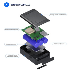 Solución de seguimiento de flota SEEWORLD, módulo <span class=keywords><strong>GPS</strong></span>, localizador antipérdida, rastreador inalámbrico magnético para coche, 7500mAh - Product Image 3