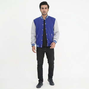 Men's Varsity Baseball <b>Jacket</b> Custom Design Cotton <b>Fleece</b> <b>Lining</b> Breathable Light Leather <b>Jacket</b> New Winter <b>Jacket</b> for Men - Product Image 1
