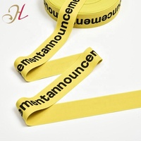 Bande élastique en nylon et élasthanne jacquard chevrons, haute élasticité, avec logo personnalisé, écologique, pour sous-vêtements et ceintures de vêtements