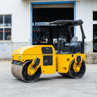 Compacteur vibrant LUTONG LTC206 de 6 tonnes, directement de l'usine, capacité de montée de 30 %, rayon de braquage de 5400 mm pour petits terrains