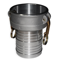 Accouplement de tuyau à came et à rainure en aluminium Lavabo pour avion