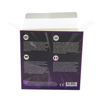 Boîte de présentation en carton écologique personnalisable pour l'emballage de produits électroniques avec impression couleur