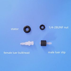 Customize Plastic bulkhead Luer <b>Quick</b> Coupling Hose Fittings Bulkhead Luer Lock Plastic <b>Connector</b> Chinese supplier - Product Image 6